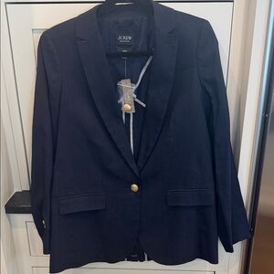J. Crew NWT Alfie Blazer with Brass Accent buttons, size 4